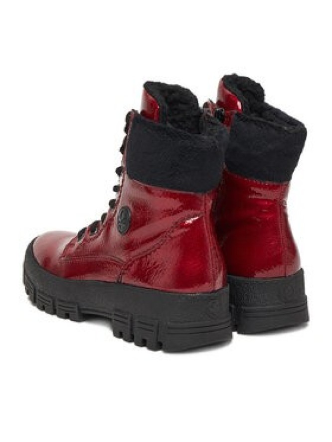 Rieker Trzewiki CEO-Y0220-33 Czerwony