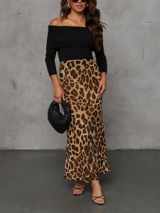 Milan Kiss Spódnica w kolorze jasnobrązowym rozmiar: S