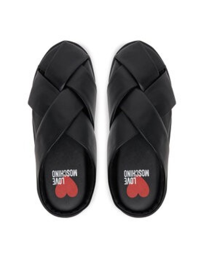 LOVE MOSCHINO Sneakersy JA15555G0MIE0000 Czarny