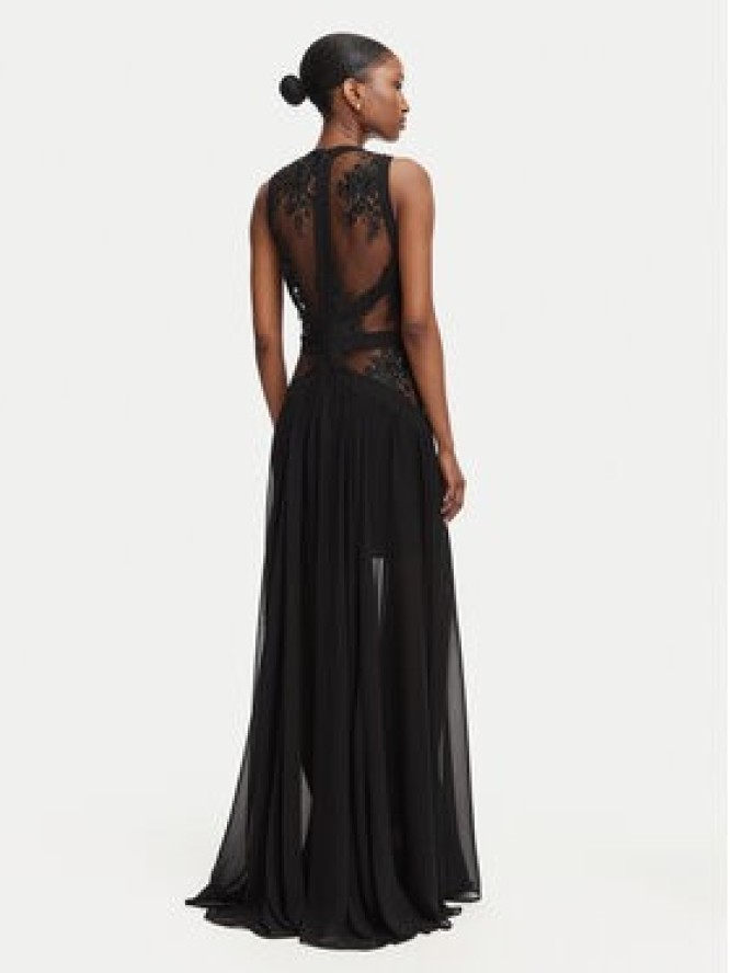 Babylon Sukienka wieczorowa W EL0706 Czarny Regular Fit