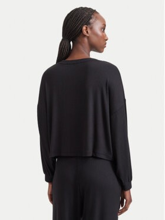 HUGO Bluzka Heart 50566668 Czarny Relaxed Fit