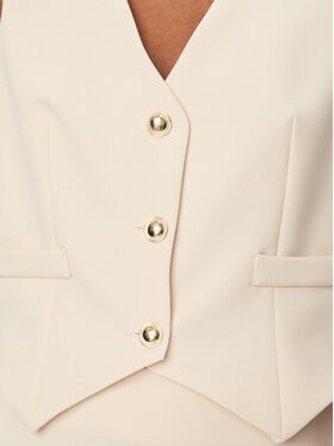 Rinascimento Kamizelka garniturowa CFC0128644003 Beżowy Regular Fit