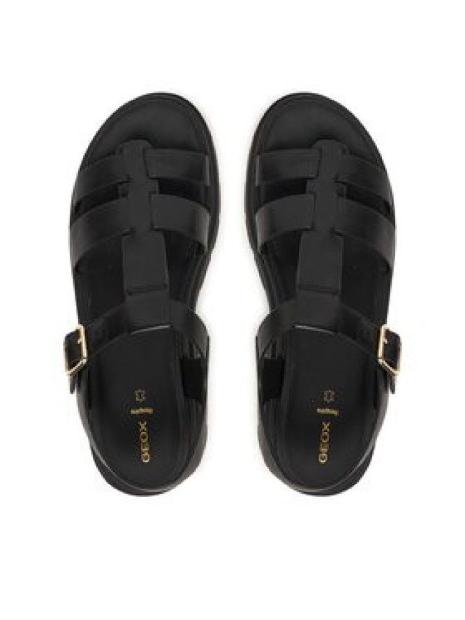 Geox Sandały Adacter S B D670NA 00043 C9999 Czarny