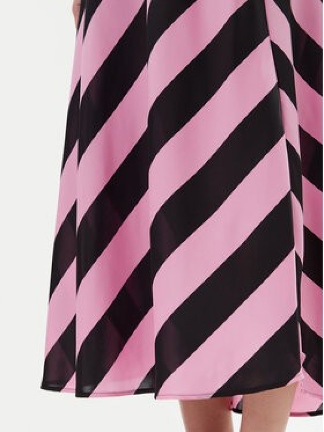 LOLA CASADEMUNT Spódnica midi LS2508003 Różowy Regular Fit