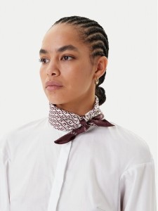 Elisabetta Franchi Chusta FO-15F-56E2-V80 Bordowy