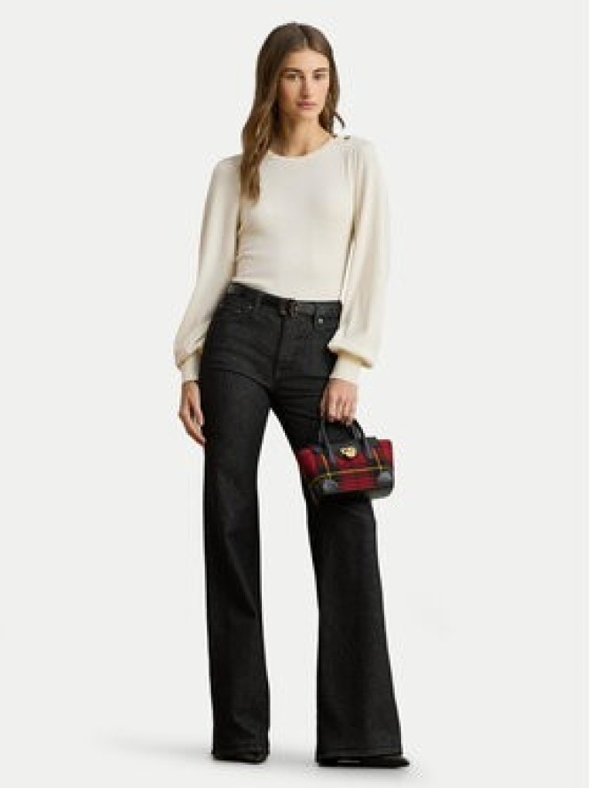 LAUREN RALPH LAUREN Sweter 200980974002 Beżowy Relaxed Fit