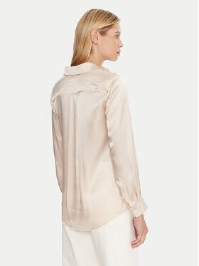 Marella Koszula Bunny 2523116015 Écru Regular Fit