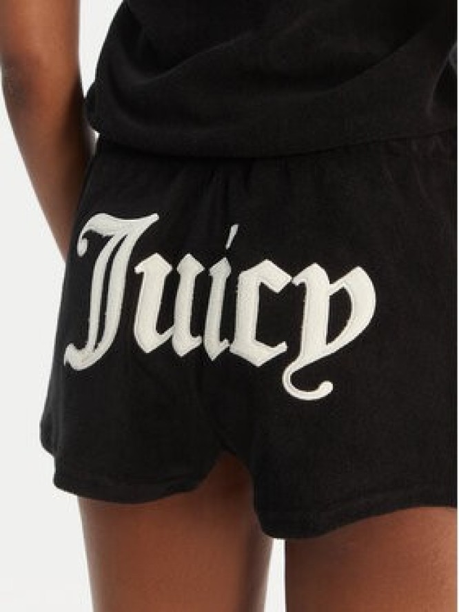 Juicy Couture Kombinezon Applique Terry JCWFP126316 Czarny Regular Fit