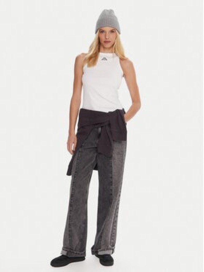 Kappa Komplet topów Logo Myrta 38277KW Biały Regular Fit