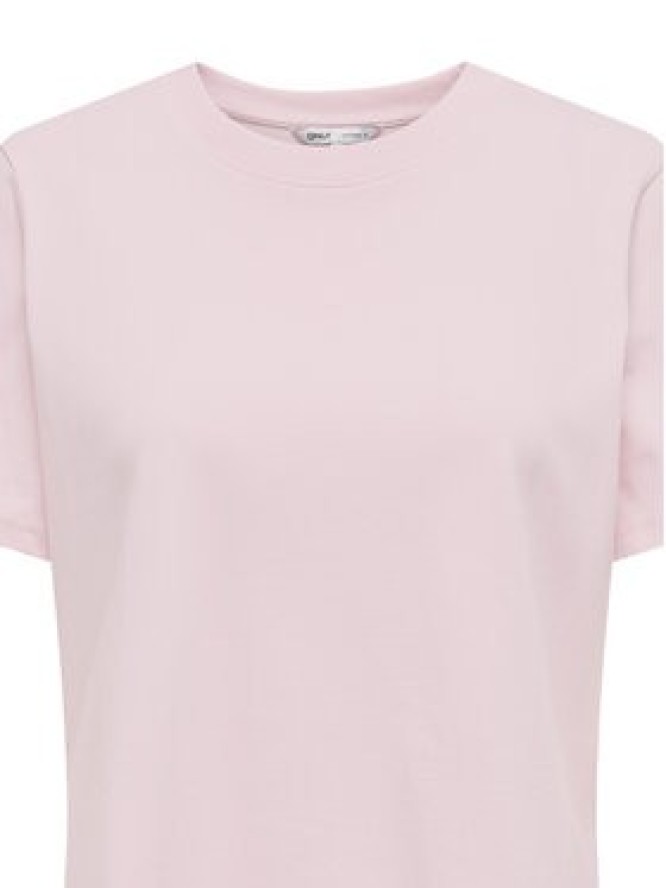 ONLY T-Shirt Monja 15320892 Różowy Regular Fit
