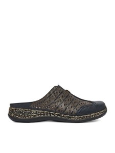 Rieker Klapki CEO-46376-14 Granatowy