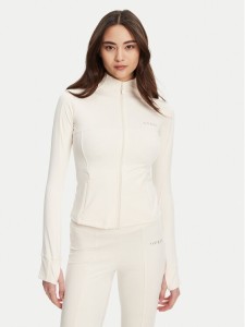 Guess Bluza V5RP17 KCD02 Écru Regular Fit