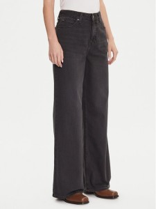 Lee Jeansy Stella 112363522 Czarny Wide Leg