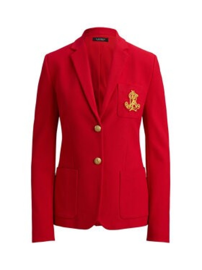 LAUREN RALPH LAUREN Marynarka 200797305030 Czerwony Slim Fit