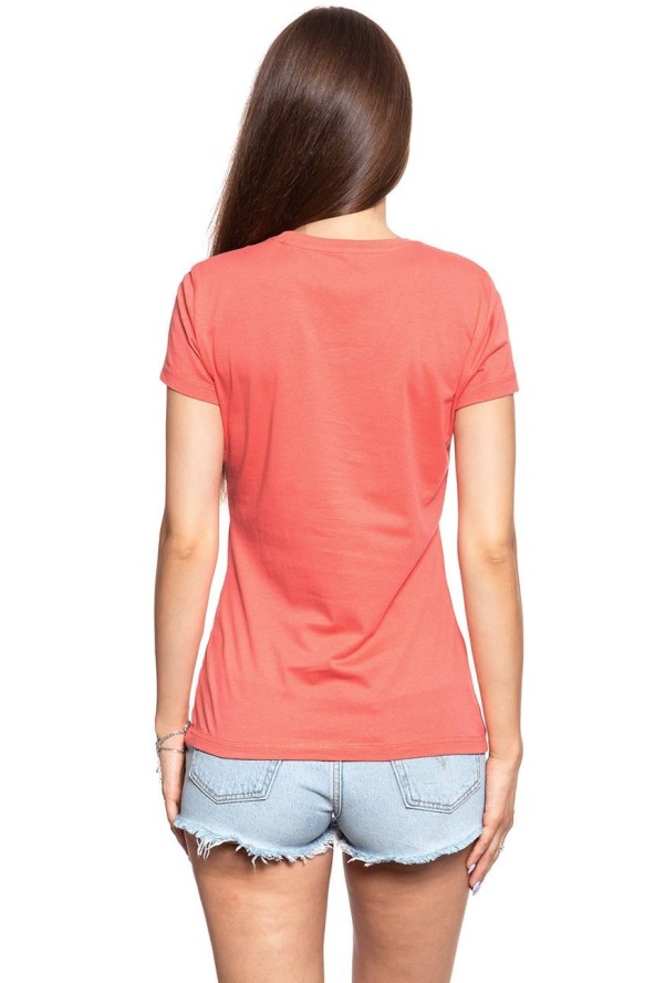 MUSTANG T SHIRT DAMSKI Alexia C Print Porcelain Rose 1009392 8204