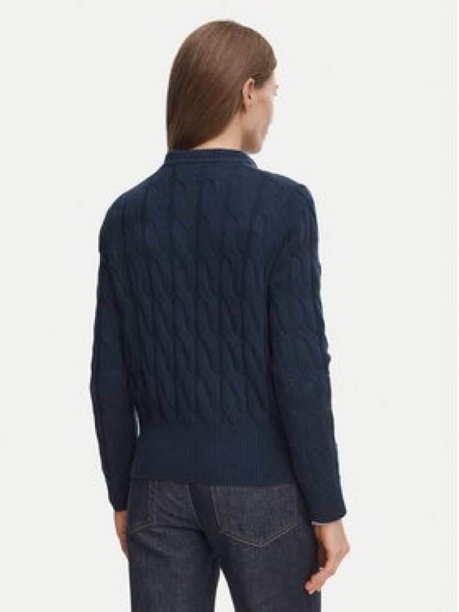 Tommy Hilfiger Kardigan Soft WW0WW52191 Granatowy Regular Fit