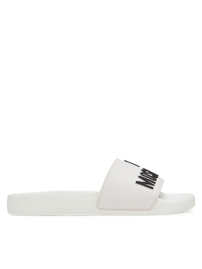 LOVE MOSCHINO Klapki JA28052G1MI14100 Biały