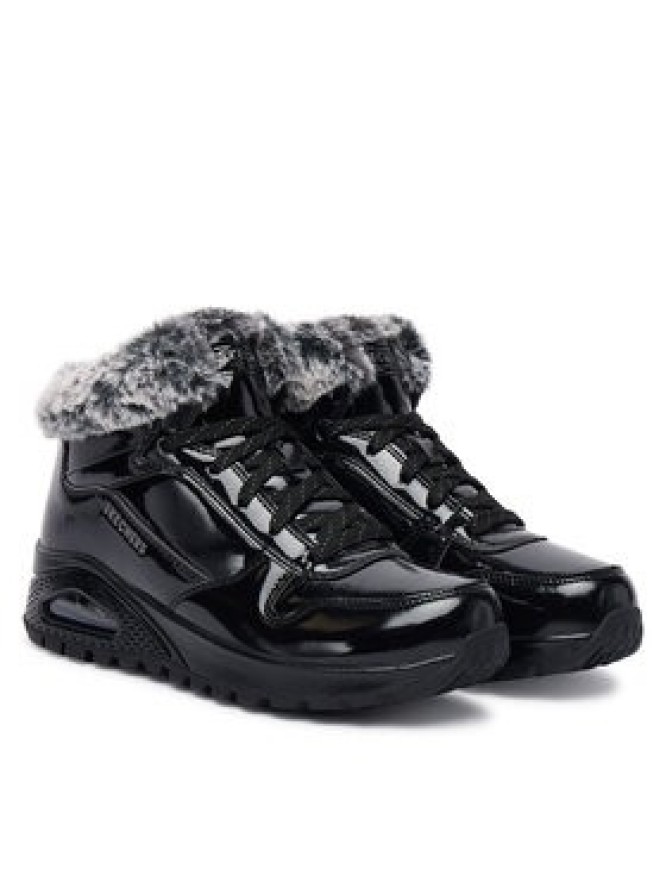Skechers Trzewiki Uno Rugged 168126/BBK Czarny