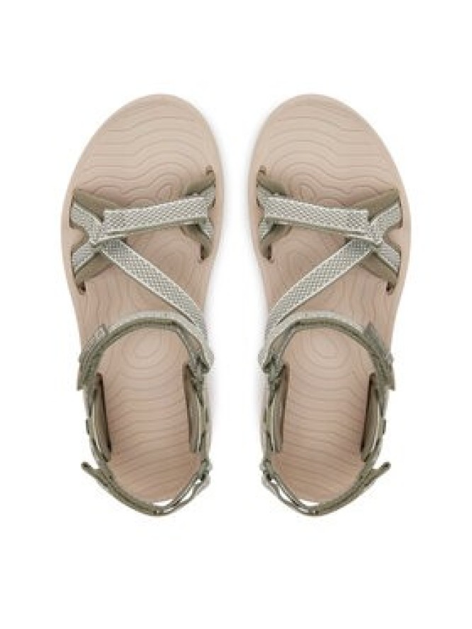 Jack Wolfskin Sandały Lakewood Ride Sandal M 4019041 Beżowy