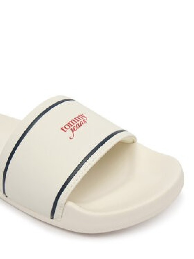 Tommy Jeans Klapki Tjw Poolslides EN0EN02976 Biały