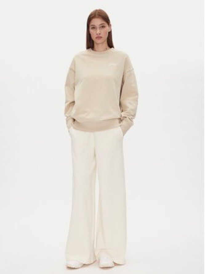 BOSS Bluza 50540266 Beżowy Regular Fit