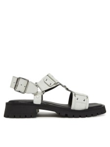 Bronx Sandały Rac-Quel 85041-A Biały