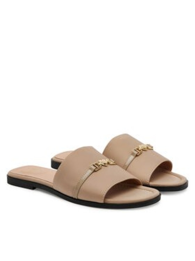 LOVE MOSCHINO Klapki JA28082G1MIM0131 Beżowy