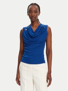 Rinascimento Bluzka CFC0123497003 B055 Niebieski Regular Fit