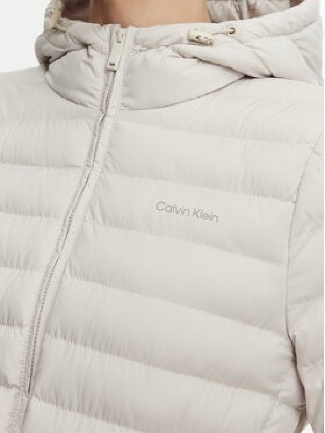 Calvin Klein Kurtka przejściowa LV044G504G Beżowy jasny Regular Fit
