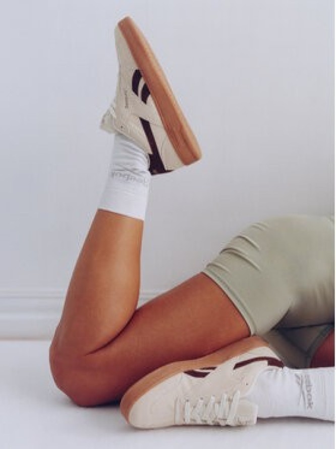 Reebok Sneakersy CEO-FORTE LOUNGER DOUBLE UP AR30255WCYT Beżowy