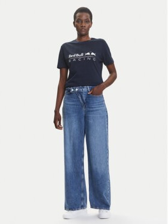 Pepe Jeans T-Shirt Red Bull Racing RL500004 Granatowy Regular Fit