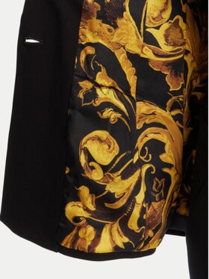 Versace Jeans Couture Marynarka 79HAQ702 J0092 Czarny Slim Fit