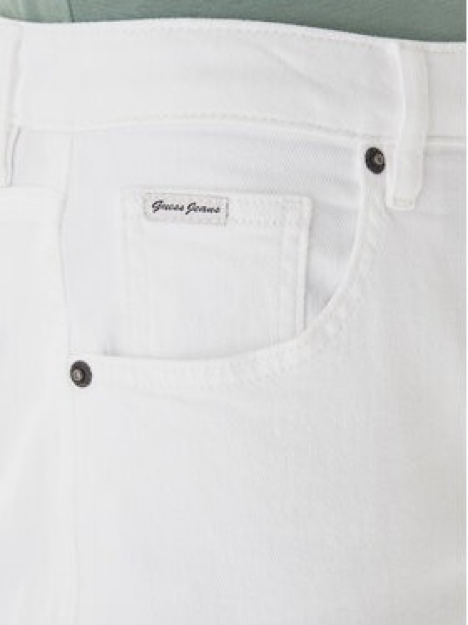 Guess Jeans Jeansy W5YA0I D0131 Biały Boyfriend Fit