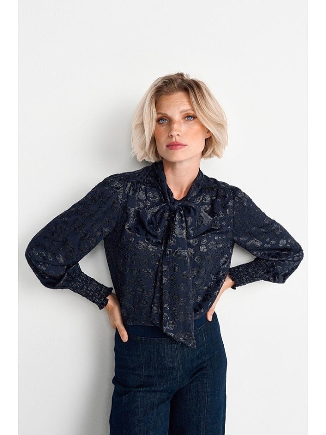 Rich & Royal Bluzka w kolorze granatowym rozmiar: 38