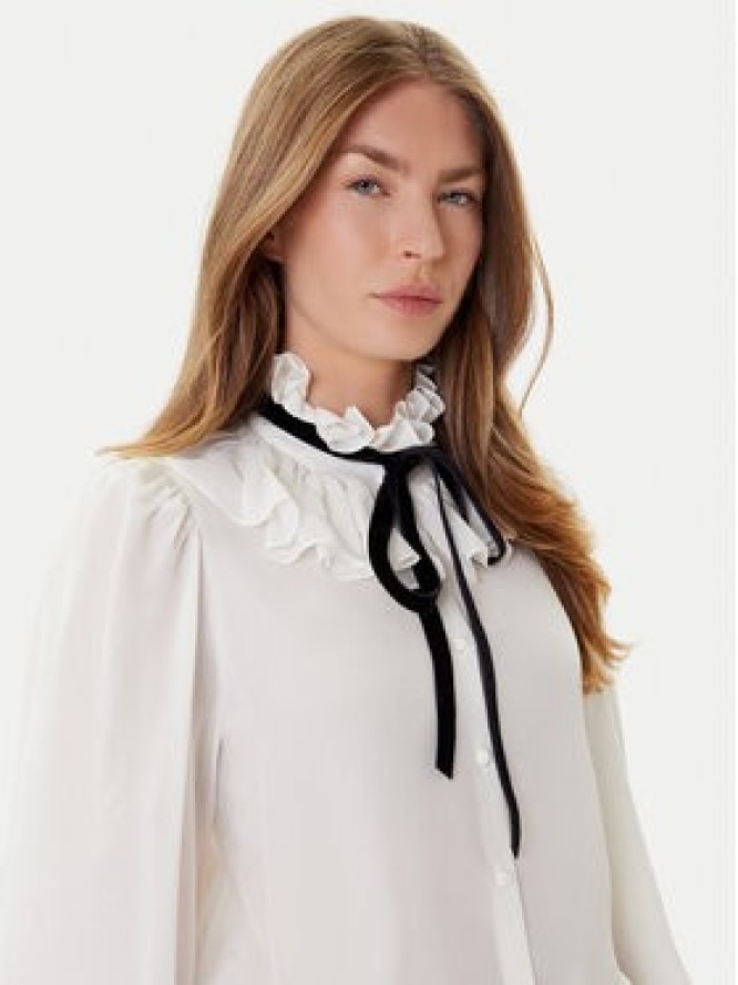 Luisa Spagnoli Koszula Lento 542516 Écru Regular Fit