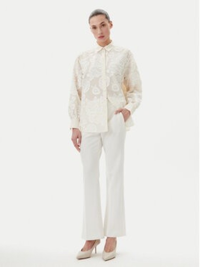 Bruuns Bazaar Koszula Calamus Felina BBW4538 Biały Regular Fit