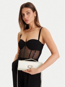 Guess Torebka Zalina Mini HWSG93 50720 Écru