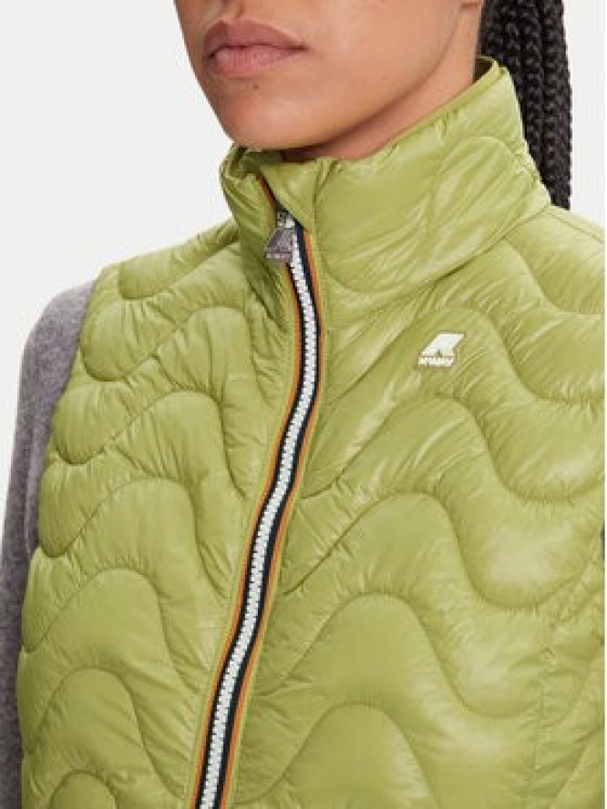K-Way Bezrękawnik Viole K3122IW Zielony Slim Fit