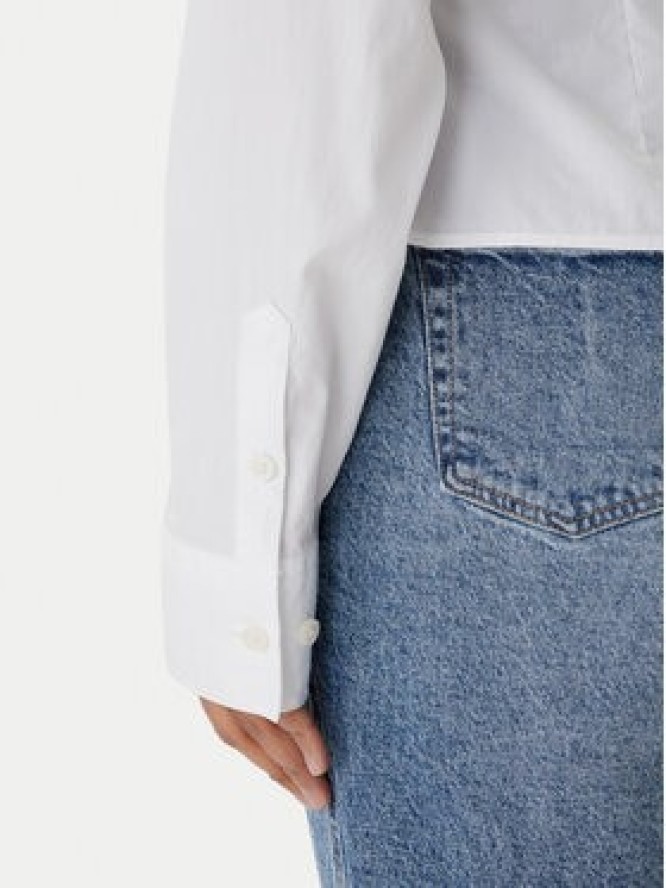 Guess Jeans Koszula W6RH66 WH7P1 Biały Regular Fit