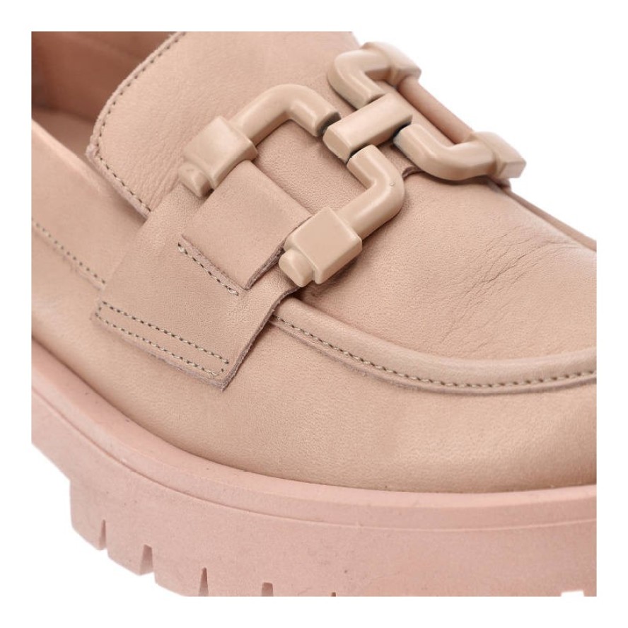 Różowe Mokasyny Venezia Stylowe Buty Damskie