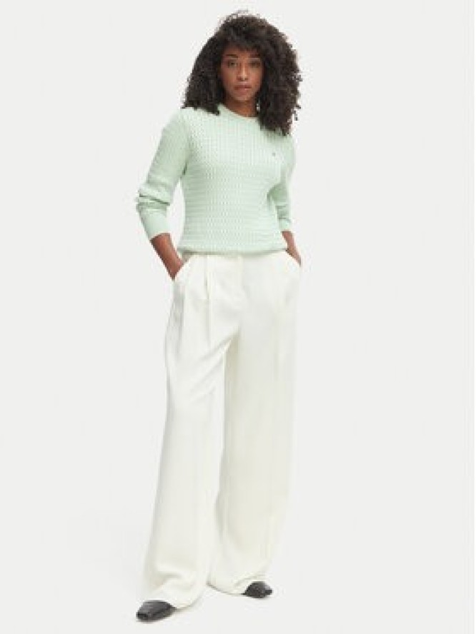 Tommy Hilfiger Sweter WW0WW44993 Zielony Regular Fit