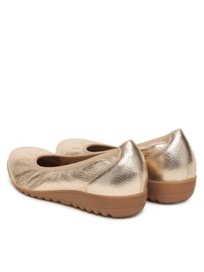 Caprice Baleriny 9-22161-44 Złoty