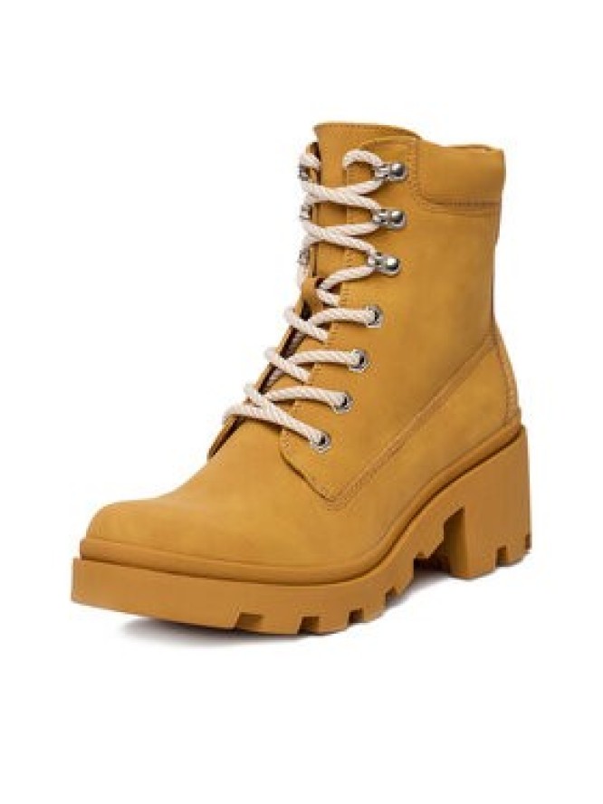 DeeZee Trzewiki 23880A-2-CAMEL PU Brązowy