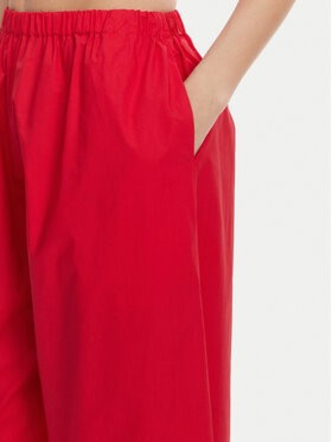 PINKO Spodnie materiałowe 105210 A2LD Czerwony Relaxed Fit