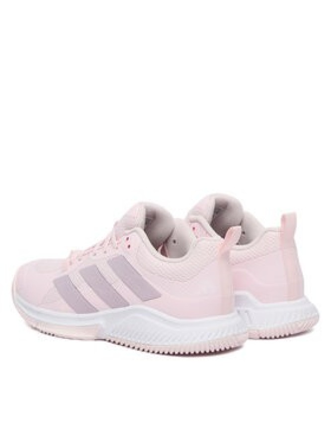 adidas Buty halowe Court Team Bounce 2.0 Shoes KJ9651 Różowy jasny