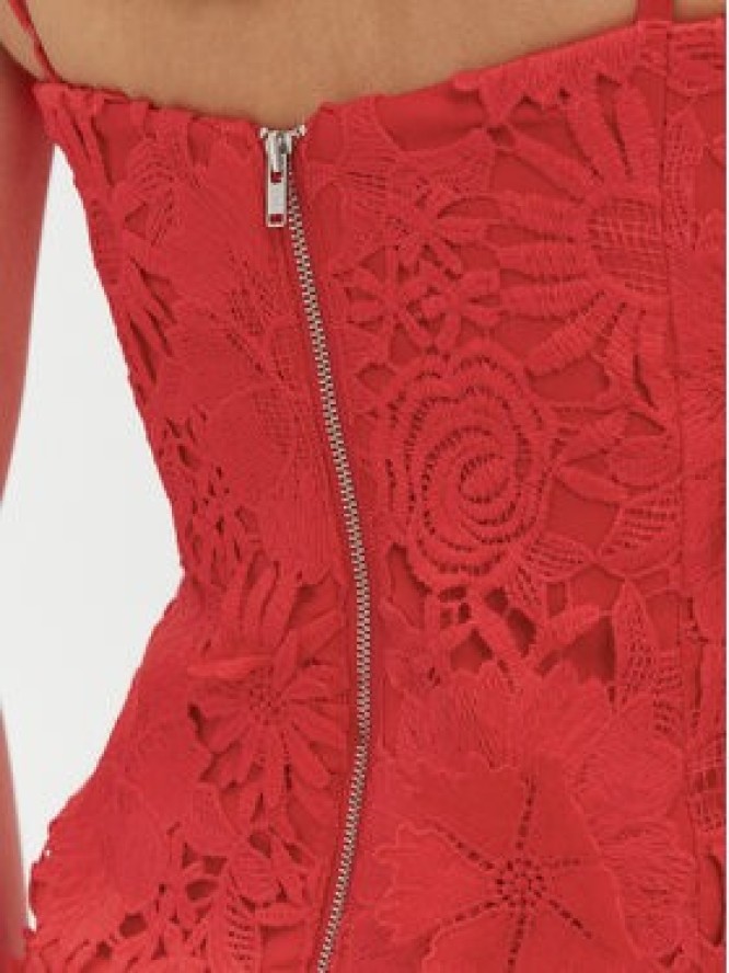 Bardot Sukienka koktajlowa 59747DB Czerwony Regular Fit