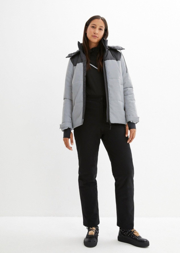 Kurtka pikowana funkcyjna, odblaskowa