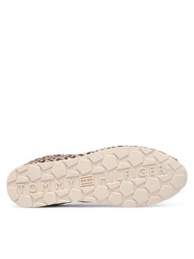 Tommy Hilfiger Sneakersy Bella Monogram Sneaker FW0FW09523 Brązowy