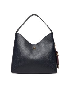 Tommy Hilfiger Torebka Th Icon Shoulder Bag Mono AW0AW18141 Granatowy