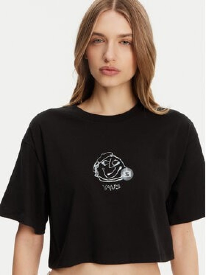 Vans T-Shirt VN000MC5BLK1 Czarny Regular Fit